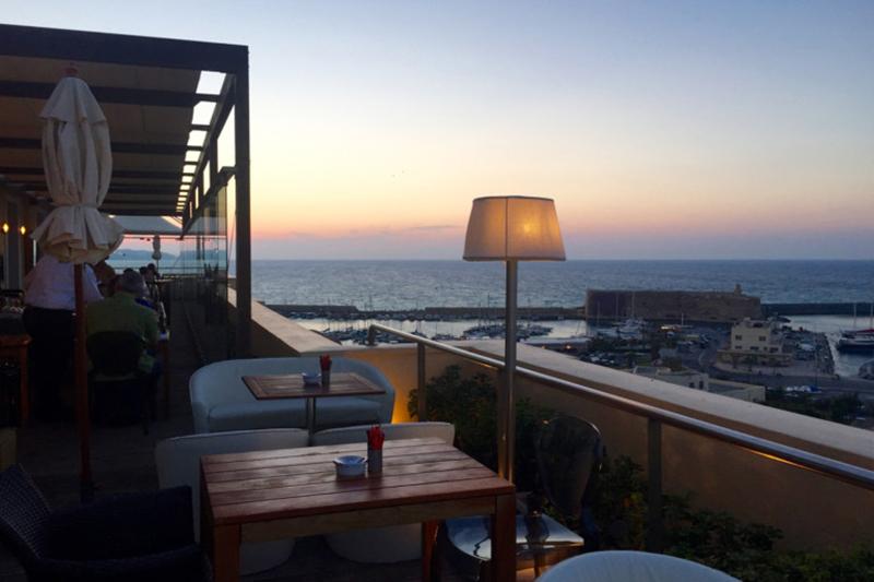 Gdm Megaron, Historical Monument Hotel Heraklion  Exterior photo View from the rooftop bar