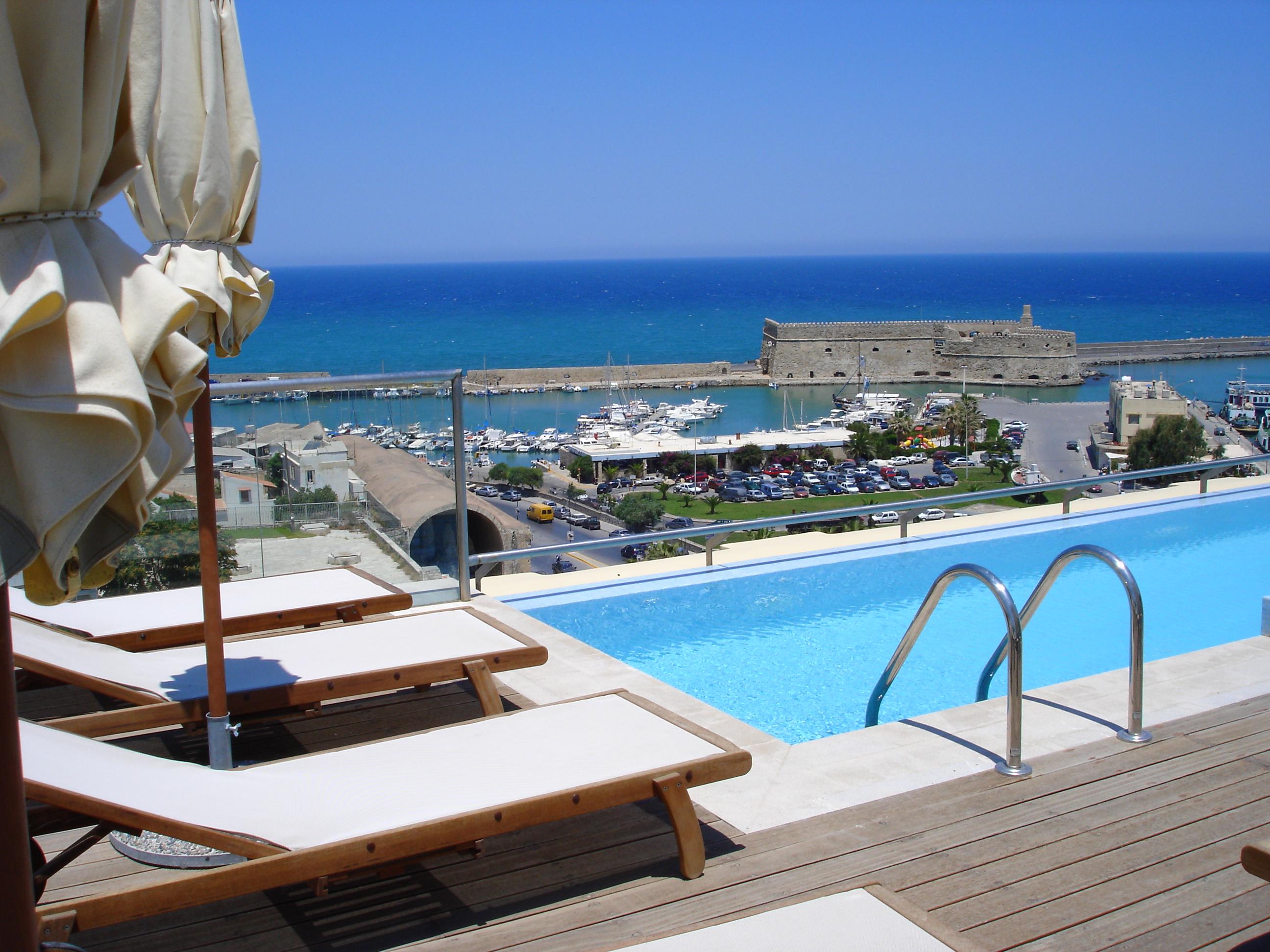 Gdm Megaron, Historical Monument Hotel Heraklion  Exterior photo View of the port of Kos